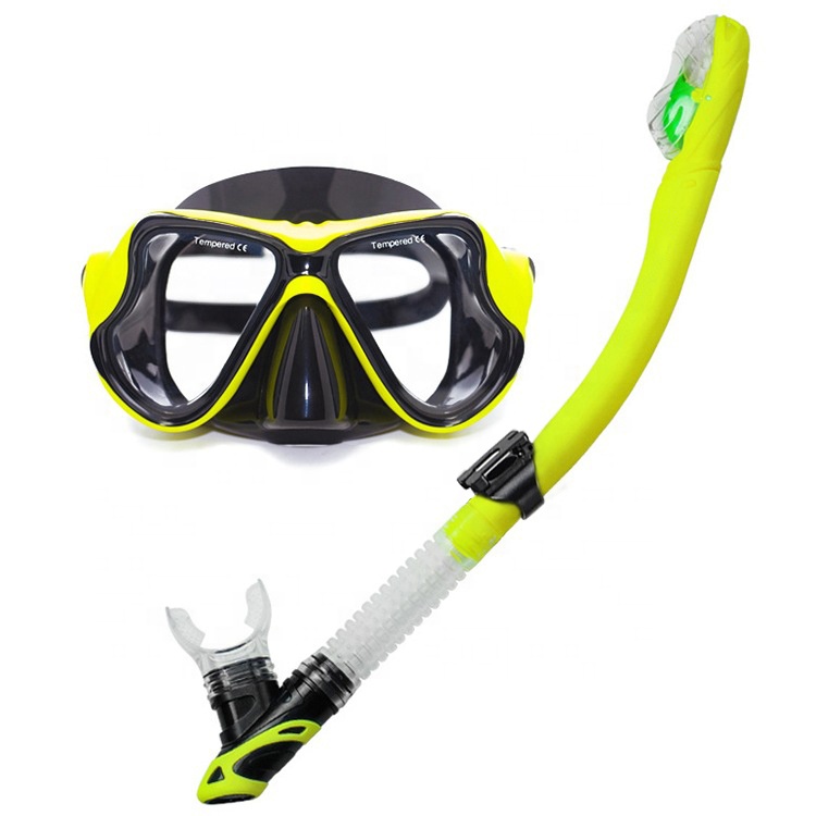 Silicone Scuba Diving Snorkeling Equipment Diving Snorkel Mask Set