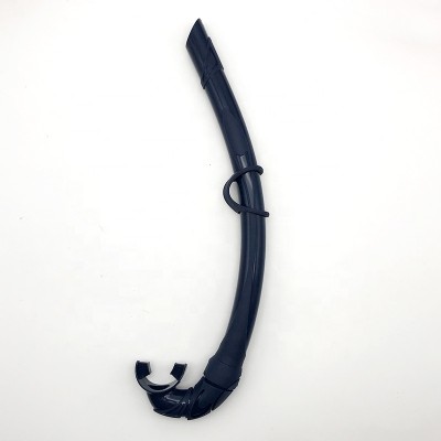 High quality free diving snorkel foldable 100% silicone wet snorkel