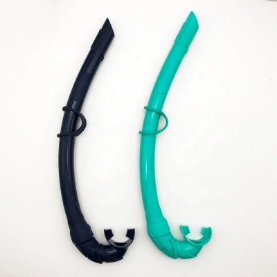 Snorkel Snorkeling Gear Wet Scuba Diving Silicone Snorkel for Spearfishing and Freediving